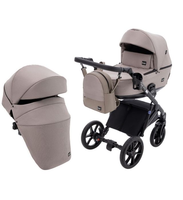 Коляска bair kiwi 2 в 1 бежева