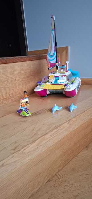 LEGO 41317 Friends Słoneczny katamaran - klocki/wakacje/prezent/delfin