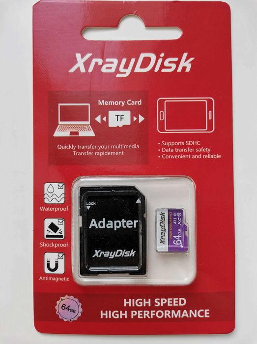Карта памяті micro sd card 64gb карта памяти MicroSDHC Class 10