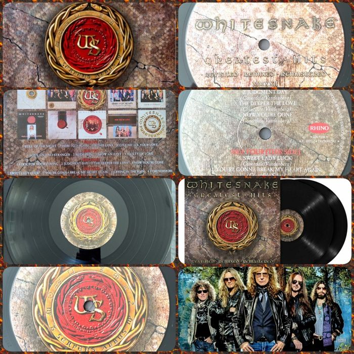 Виниловые пластинки  Whitesnake - Greatest Hits 2LP (180g)