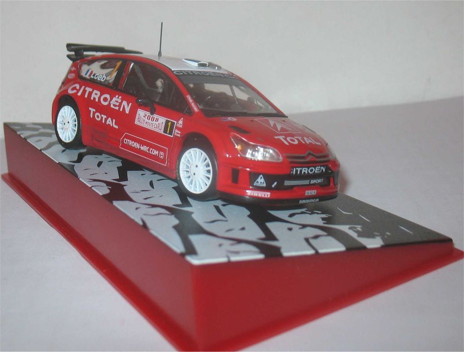 Altaya/Ixo - Citroën C4 WRC -Vencedor Monte Carlo 2008- Sébastien Loeb