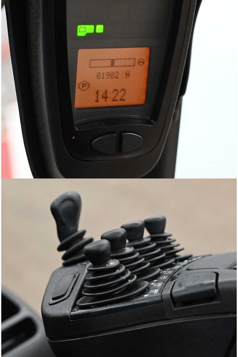 Wózek widłowy Linde E14 Triplex 477 cm 2014 rok Tylko 1900mth FHP 451