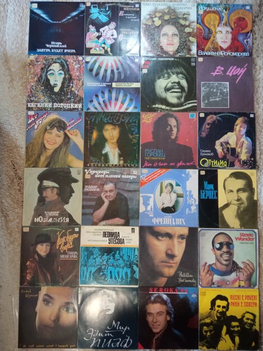 Пластинки виниловые  платівки вінілові