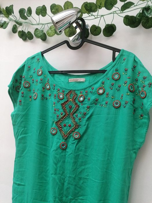 Vestido Verde Turquesa