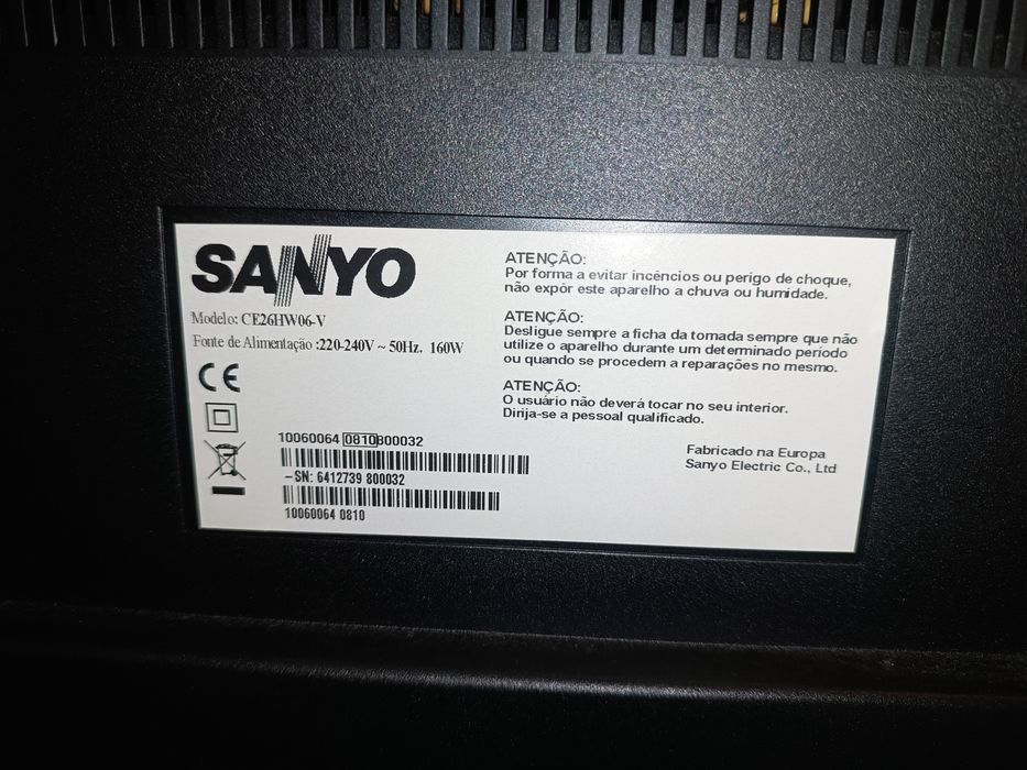 TV sanyo s/comando