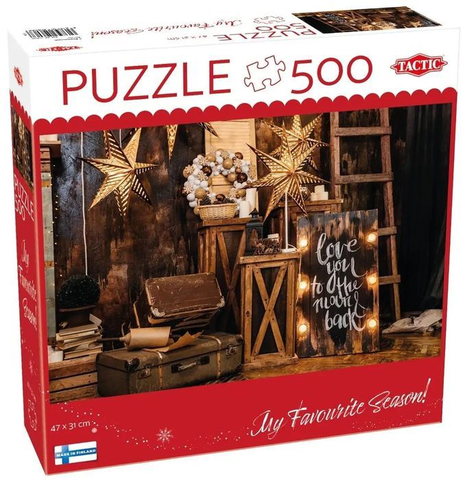 Puzzle 500 Christmas Decorations. Tactic