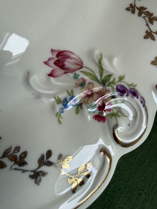 Patera w kwiaty porcelana Schwarzenhammer