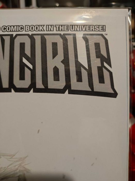 Invincible #1 Battle Damaged Invincible sketch