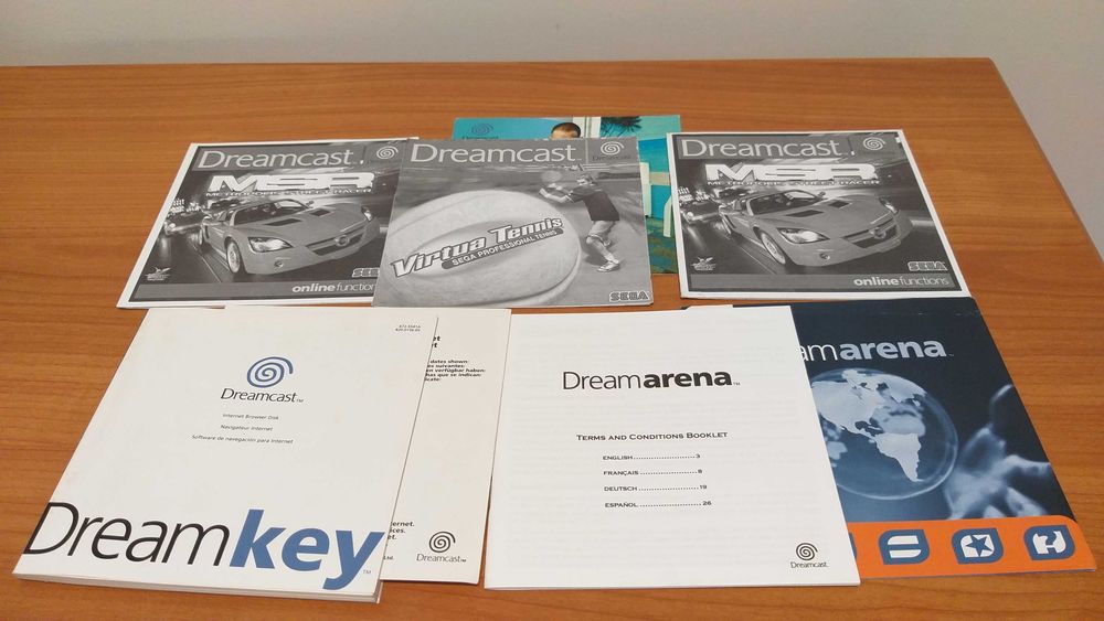 Manuais Dreamcast64585405747969123