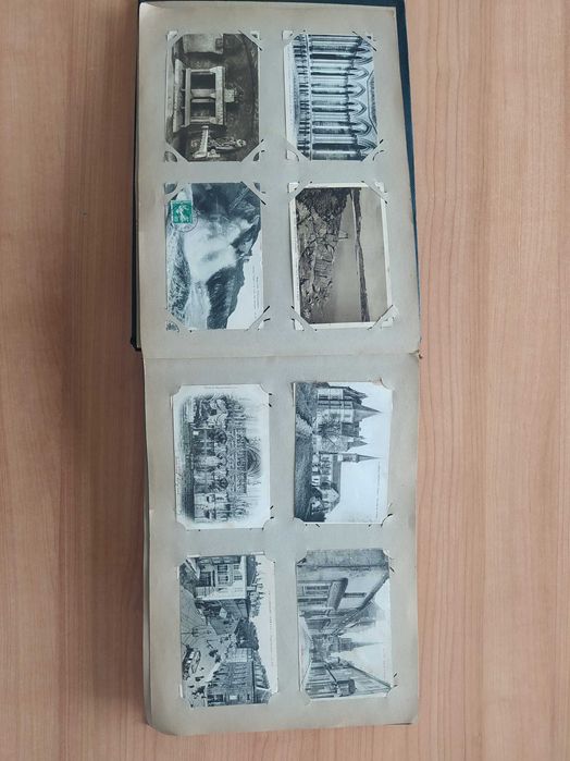Album pocztówki Francja secesja 233 szt.