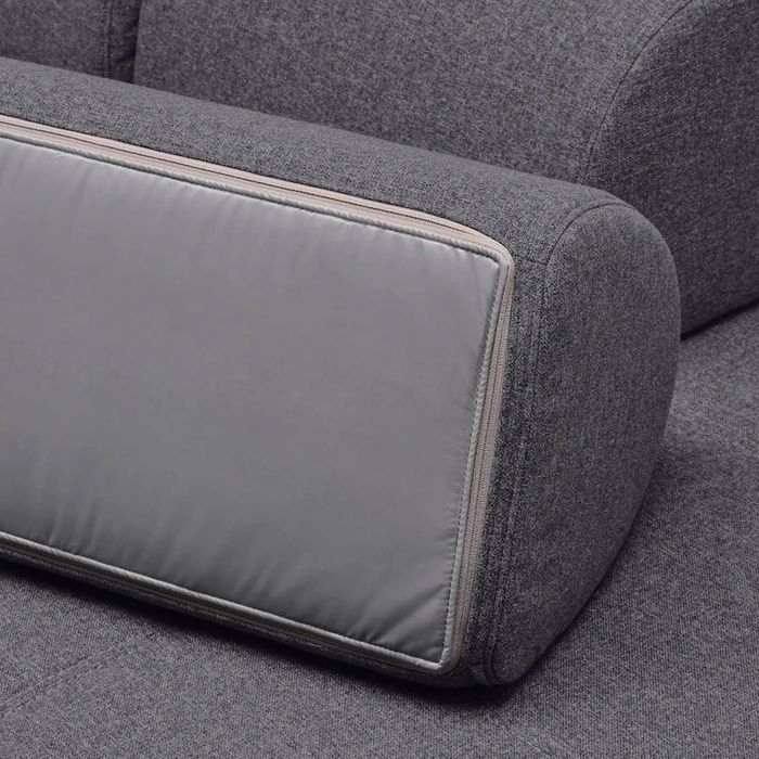 Sofá-cama modular e com arrumação do Ikea (verde)