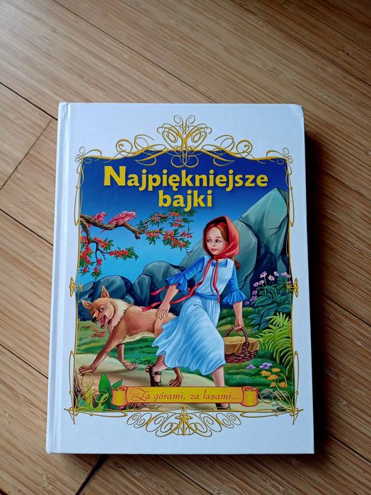 Książka z bajkami w twardej oprawie