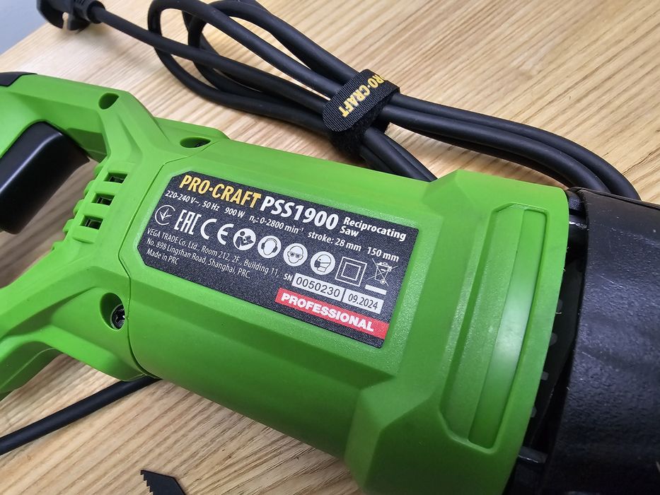 9шт Пил +Пила Сабельная ProCraft ps1900 Гарантия 36мес Шабельна пилка