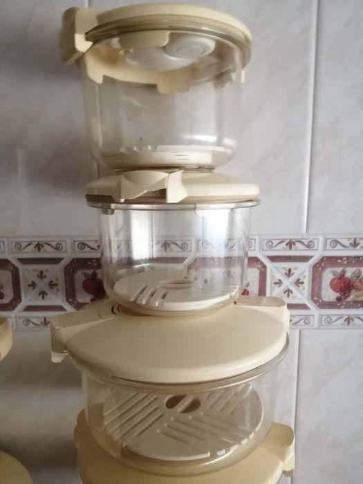 Caixas e máquina vacumizer