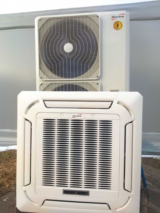 Инверторный касетый кондиционер до 200 м² (-20C°)‼️ NEOCLIMA / Монтаж!