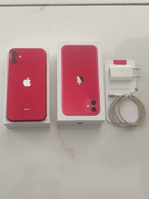 iPhone 11 vermelho 128GB