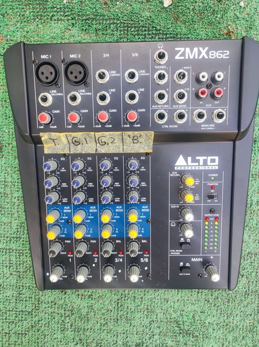 Mesa de mistura profissional ALTO ZMX  862