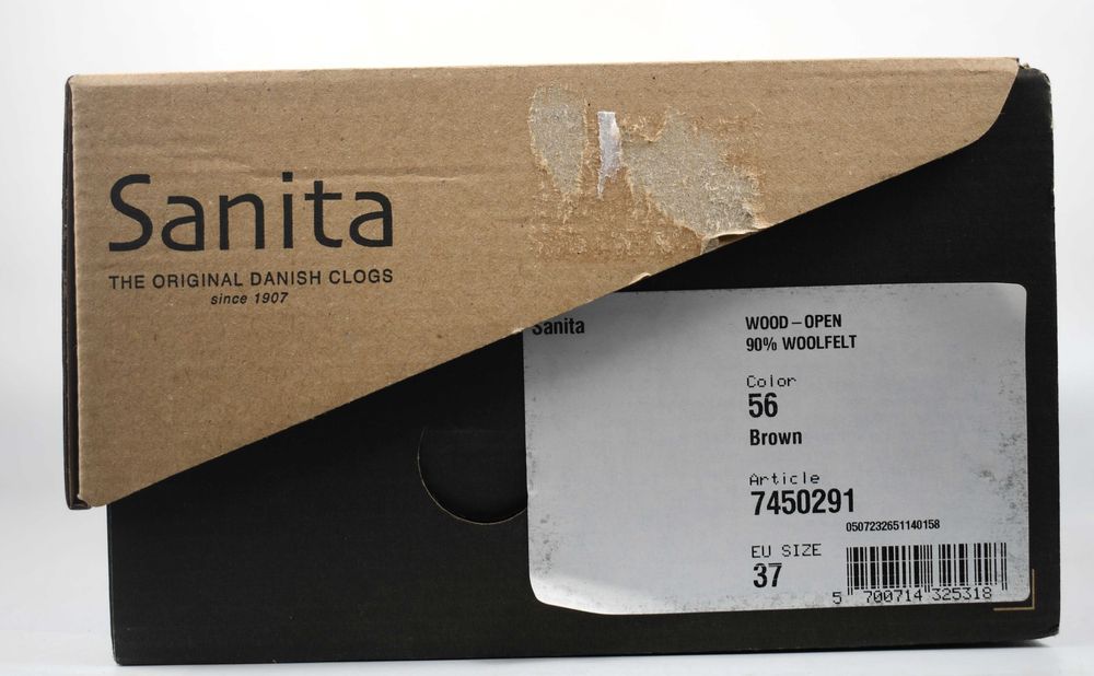 Nowe drewniaki Sanita roz. 37