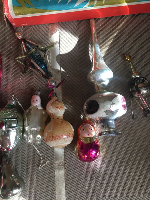 Новогдние игрушки  периода ссср