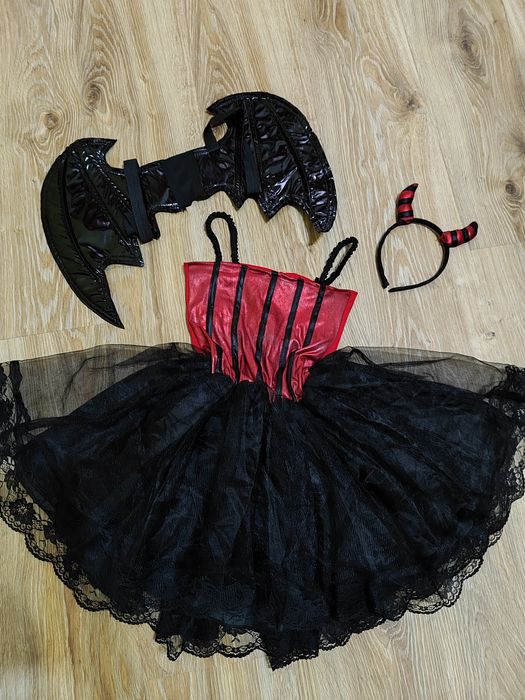 Костюм чортеня для дівчинки