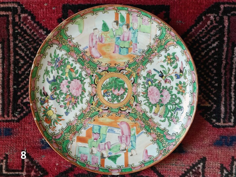 Vários Pratos Companhia das Índias, Porcelana Chinesa, séc. XVIII