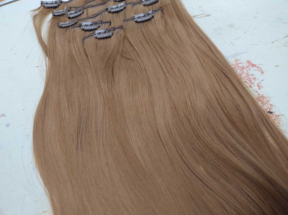 Clip in zestaw włosów ok 55cm 100 gram / 22ct8 #15