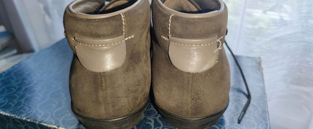 Теплые ботинки Bertoni Италия Кожа