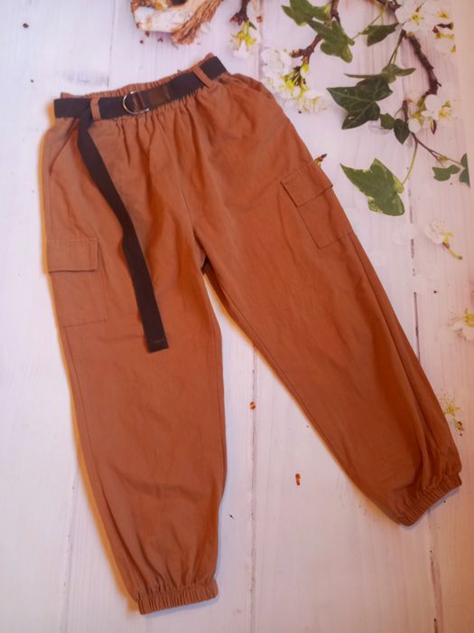 Жіночі штани карго джогери на ризинці S-M