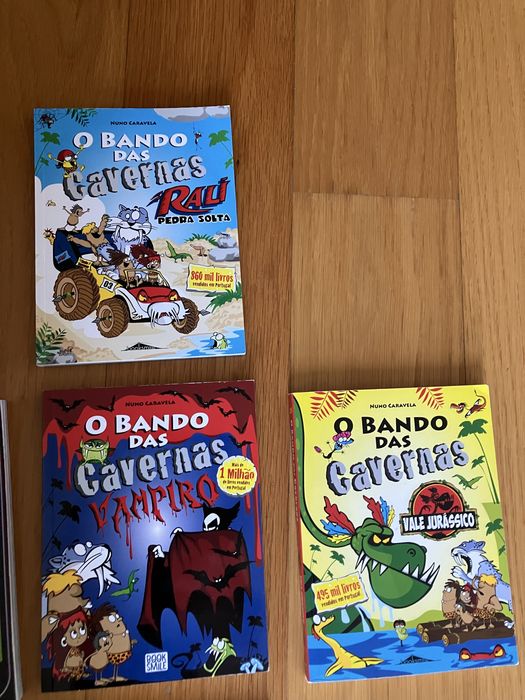 Livros Bando das cavernas