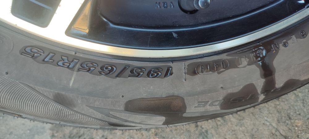 Koła alufelgi 15 opony volkswagen skoda seat