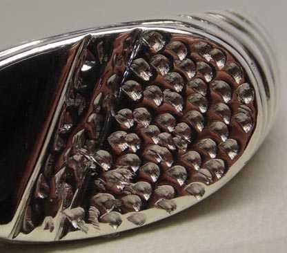 Srebrny pierścionek sygnecik R.25.