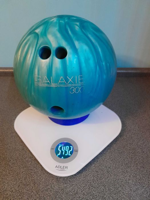 SPAROWA kula do kręgli 5,49 kg EBONITE Galaxie 300 12 lbs