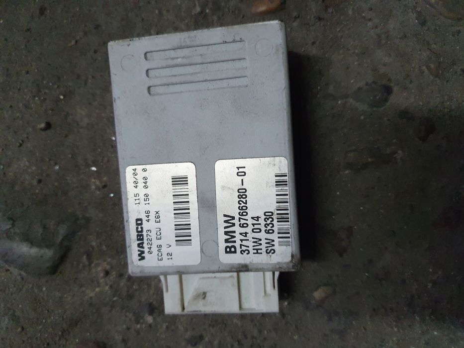 bmw e61 e65 e66 moduł sterownik zawieszenia nivo 6766280 hw014 sw6330