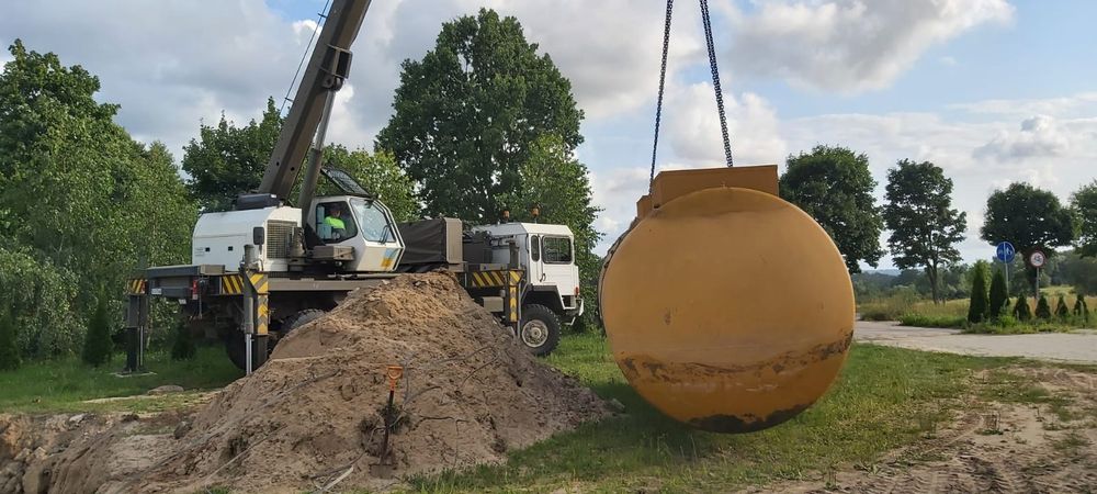 Dźwig usługi dźwigowe 55t i 20t