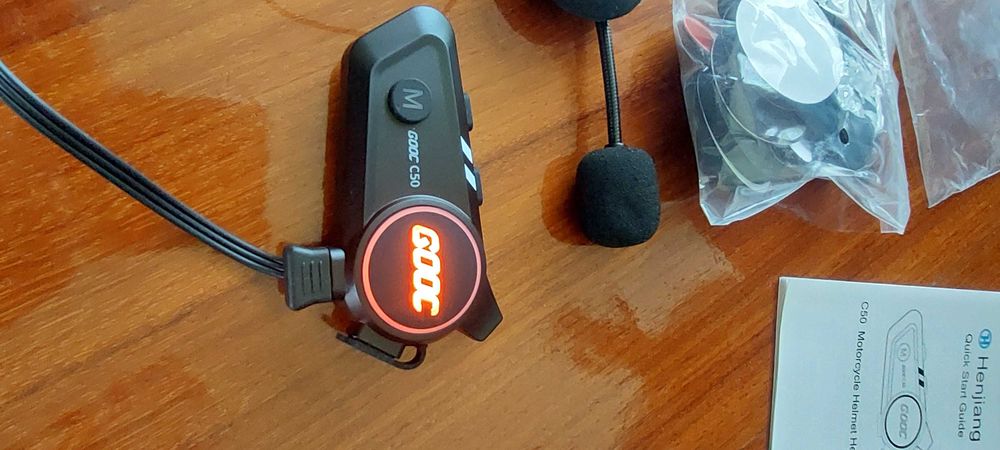 Auriculares Bluetooth Capacete