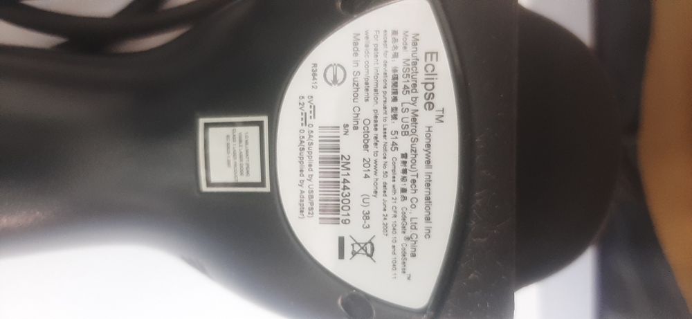 Leitor de código de barras Honeywell