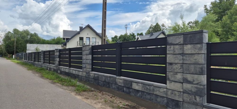 Ogrodzenie palisadowe poziome producent przęsła panelowe Kozienice