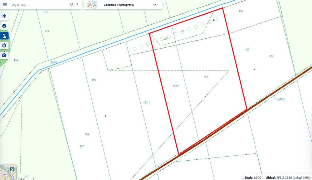 Działka budowlana Somianka