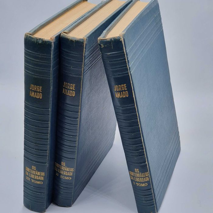Livro - Jorge Amado - O Muro de Pedras Vol 1, 2, 3 - PARP