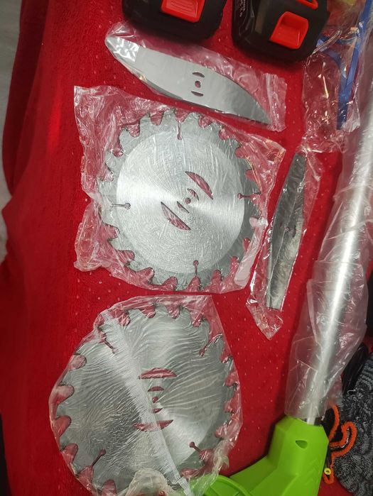 Podkaszarka Akumulatorowa Kosa Piła elektryczna Wykaszarka do Trawy