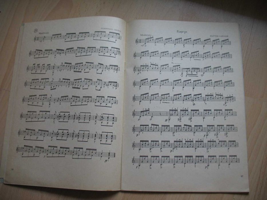 Gitara Klasyczna Akustyczna Nuty