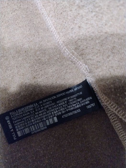Płaszczyk damski róż xs pull&bearr,