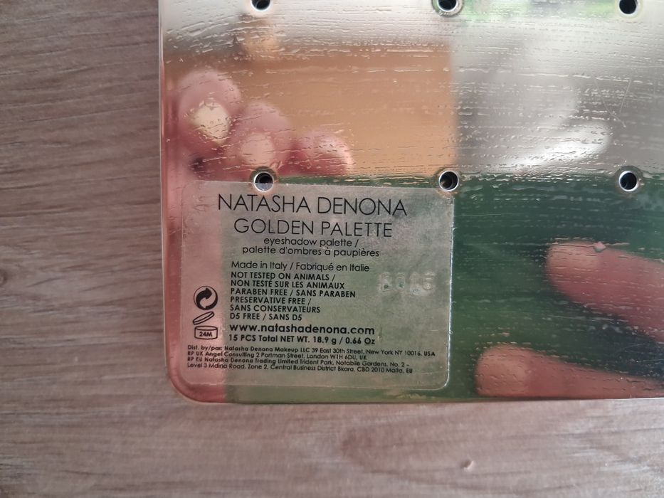 Natasha denona paleta cieni Golden