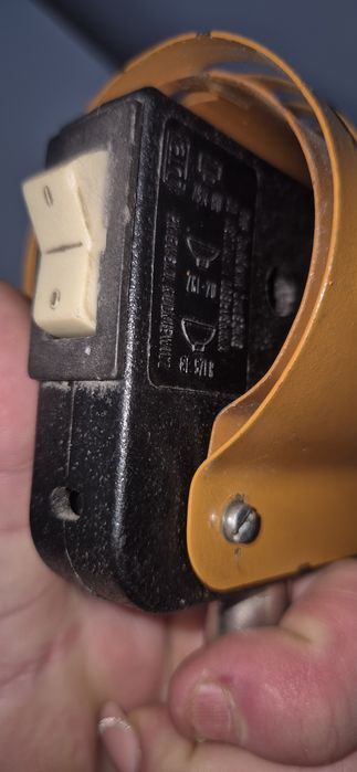 Polska lampka biurkowa Polam Pniewski  Rudkiewicz prl loft retro