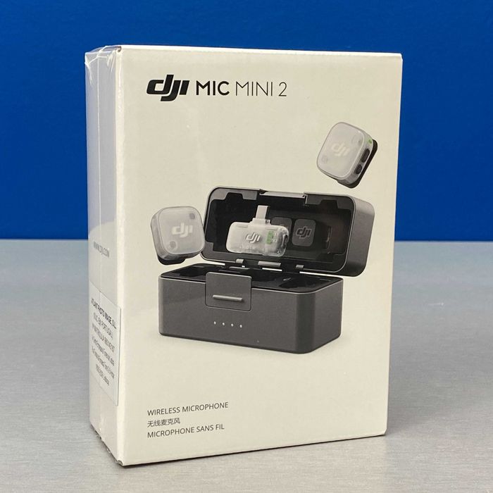 DJI Mic Mini 2 | 2 TX + 1 Mobile RX + Charging Case | SELADO | 3 ANOS DE GARANTIA