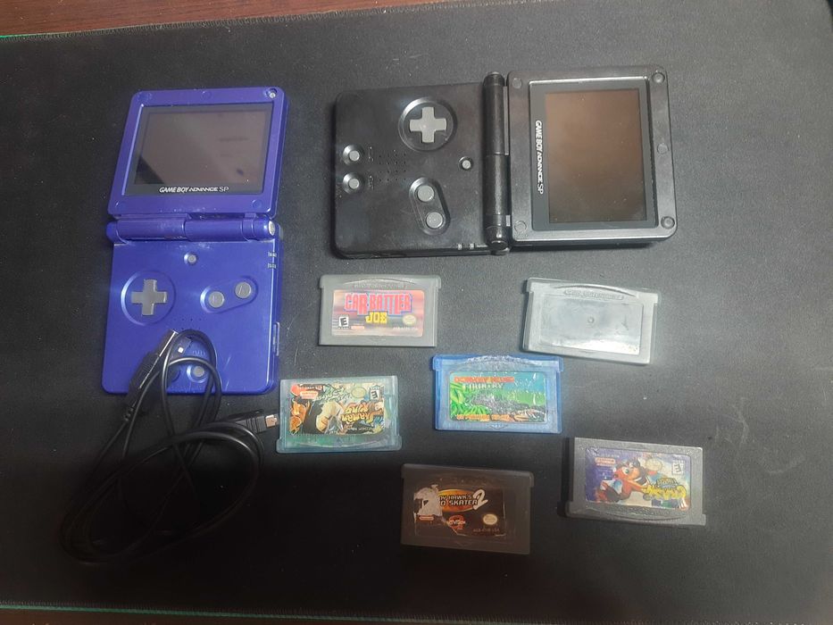 Ігрова приставка GameBoy Advanced SP AGS-001, Ігри, Запчастини