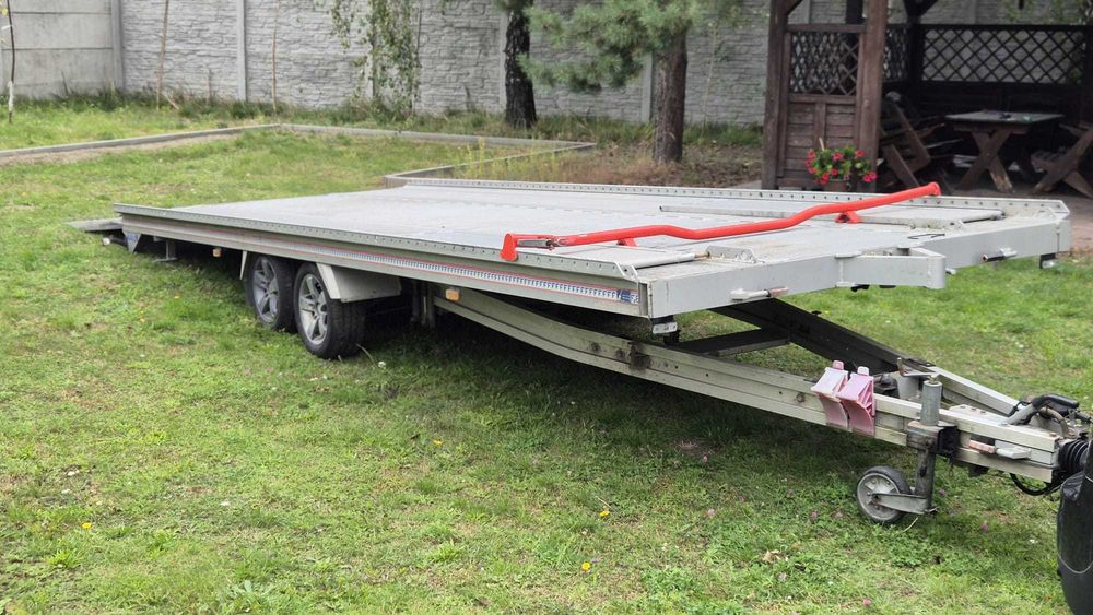 Przyczepa laweta uchylna Algema Fitzel 35-21/60 3,5t dmc 6m