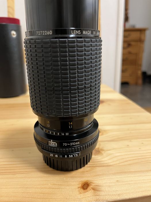 Обьектив Sigma 70–210 mm f/4–5.6 (Minolta MD)