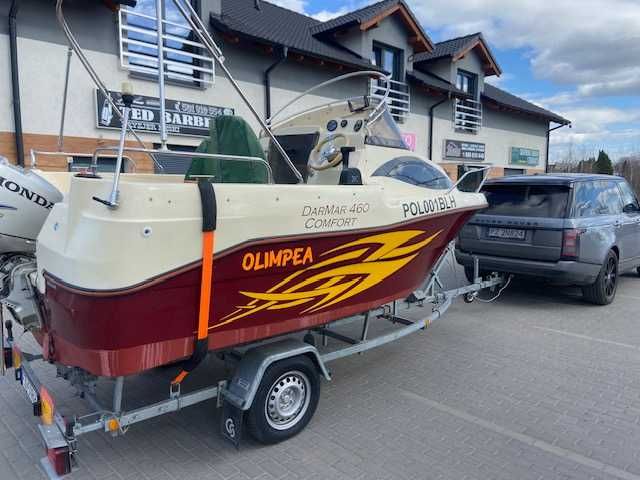 Łódź Kabinowa motorowa DarMar DAR MAR 460 Comfort SUPER STAN 250 motogodz