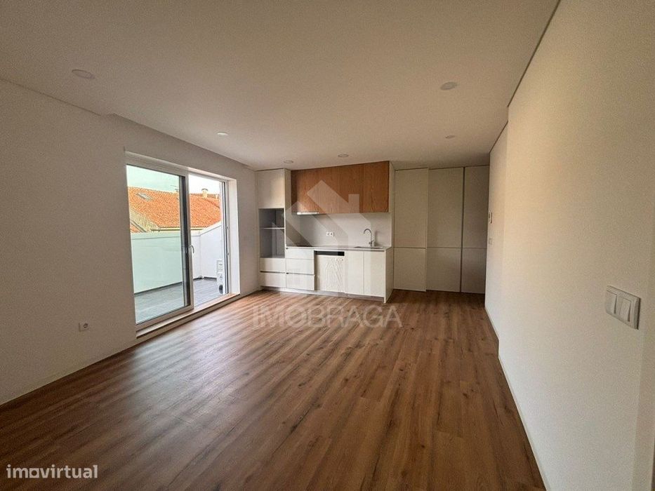 Apartamento T1 Novo com Terraço (13.25 m2) à venda - Centro de Amares